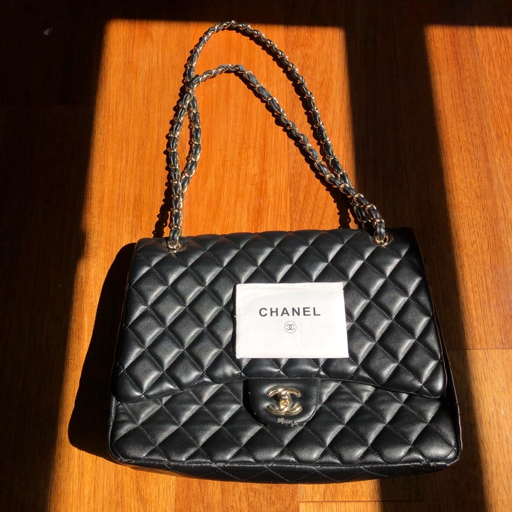 Chanel Quilted medium/large double flap bag